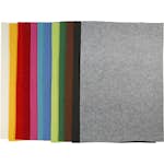 Hobbyfilt Creativ Company Mixade Färger 42x60 cm 12 Mix Ark/1 Förp