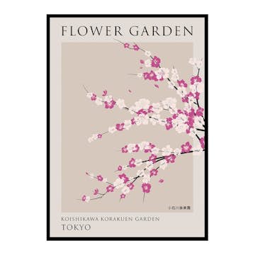 Poster Gallerix Flower Garden Tokyo