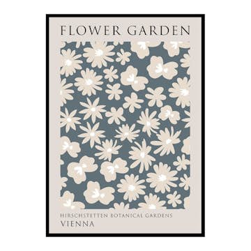 Poster Gallerix Flower Garden Vienna