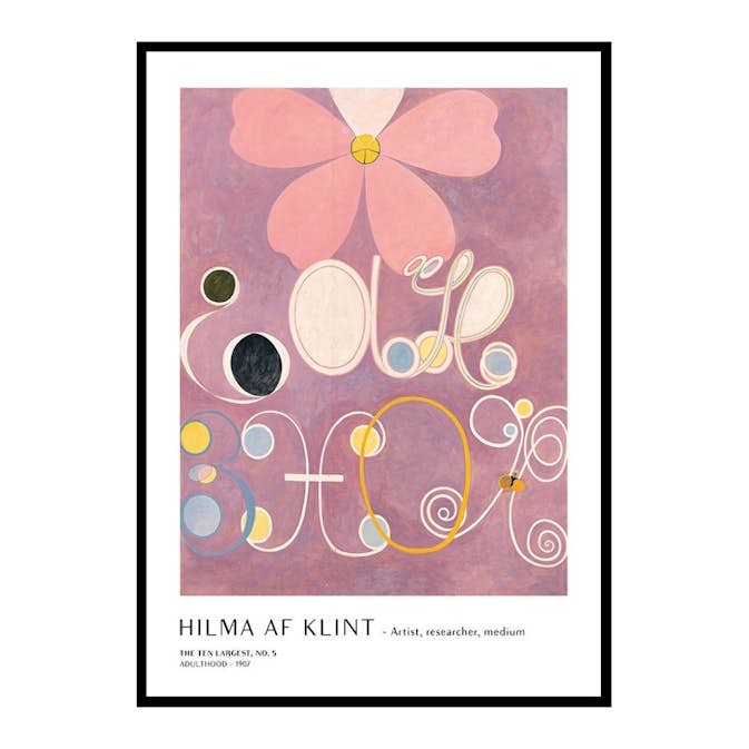 Poster Gallerix The Ten Largest No5 By Hilma Af Klint
