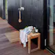 Stol Cinas Vega Teak 55x40x43 cm