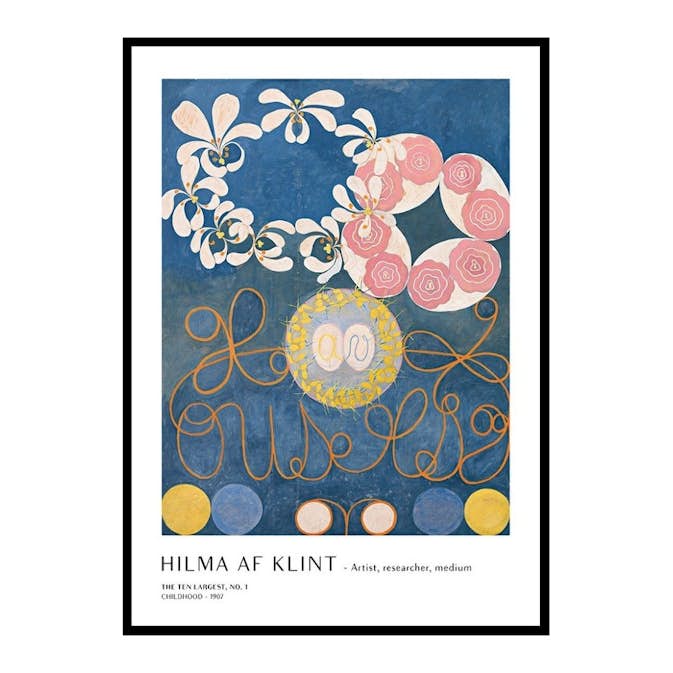 Poster Gallerix The Ten Largest No1 By Hilma Af Klint