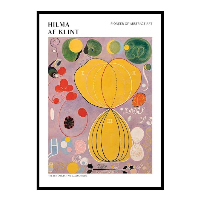 Poster Gallerix The Ten Largest No7 By Hilma Af Klint
