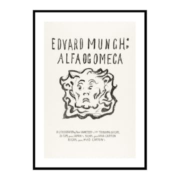 Poster Gallerix Alpha And Omega By Edvard Munch