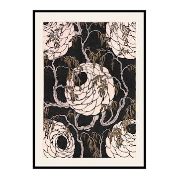 Poster Gallerix Flower Pattern No.2 by E. A. Seguy