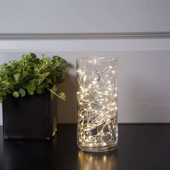 Ljusslinga Star Trading Dew Drop LED 100 Ljus