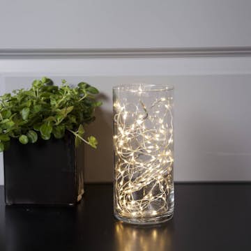 Ljusslinga Star Trading Dew Drop LED 100 Ljus