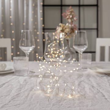 Ljusslinga Star Trading Dew Drop LED 100 Ljus