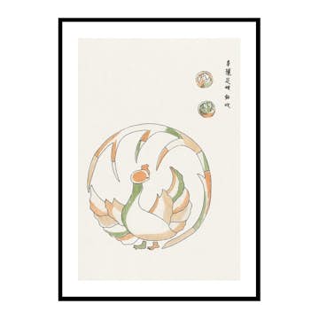 Poster Gallerix Rooster By Taguchi Tomoki