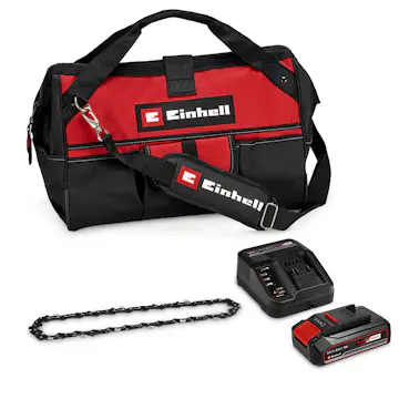 Grensågskit Einhell GE-PS 18/15 Li Bag KIT Sladdlös med 2,5 Ah Batteri