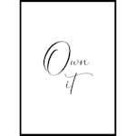 Poster Gallerix Own It