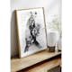 Poster Gallerix Watercolor Woman With Flowers