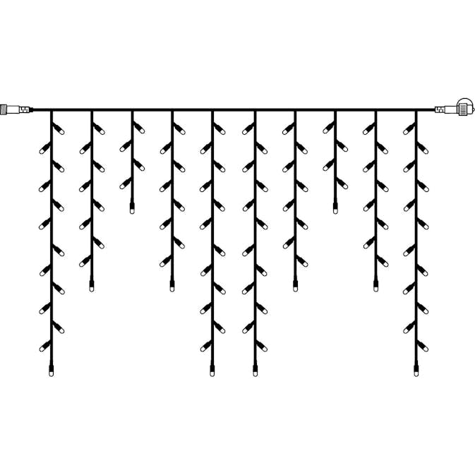 Istappsslinga Star Trading Extra System LED 100L