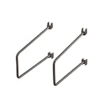 Bokstöd Elfa Sparring för Skena 200 mm 2-pack