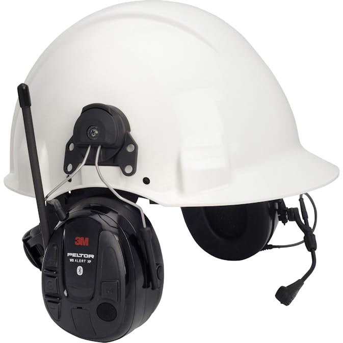 Wireless Phone Headset Peltor WS XP Alert MRX21P3E2WS6 Hjälmfäste