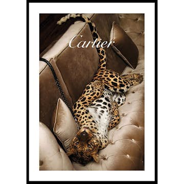 Poster Gallerix Cartier Leopard