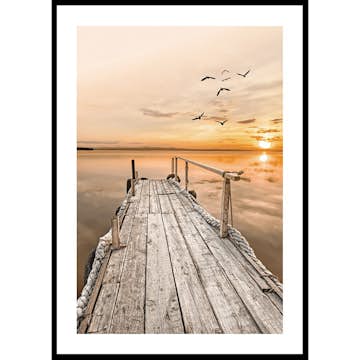 Poster Gallerix Relaxing Sunset