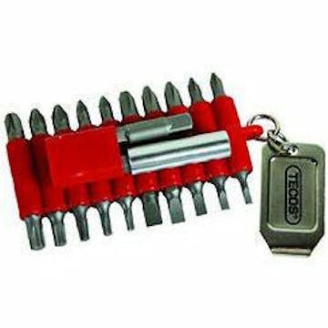 Bitssats Tecos Med Bältesclips 20 bits