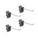 Krok Elfa Garage+ Lång Rak 4-pack