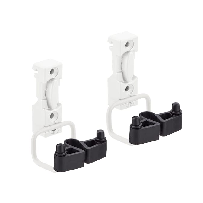 Redskapshållare Elfa Classic Liten Hållare för Förvaringslist 2-pack