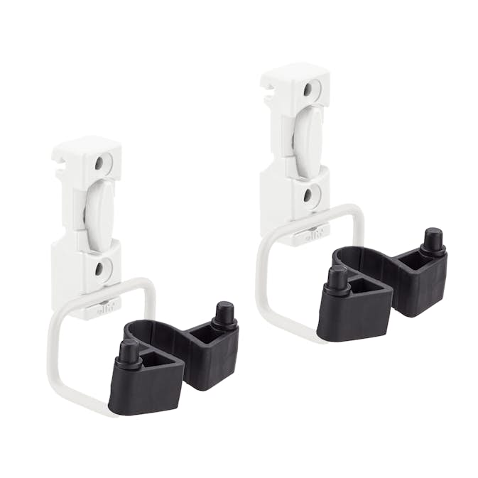 Redskapshållare Elfa Classic Stor Hållare för Förvaringslist 2-pack