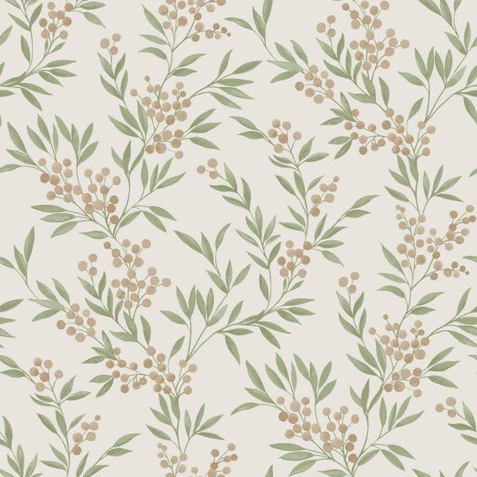 Tapet Boråstapeter Forest Berries 4714