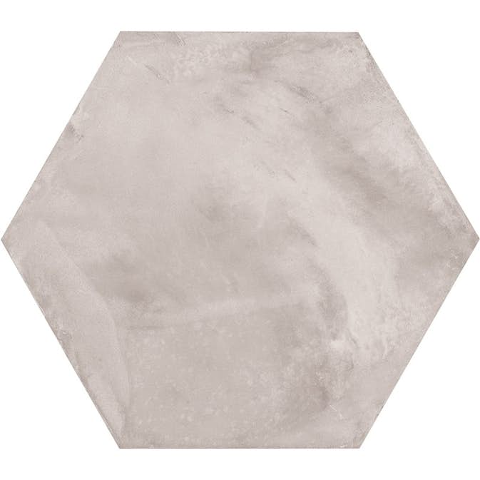 Klinker Konradssons Terra Grigio Grå Hexagon 22x25 cm