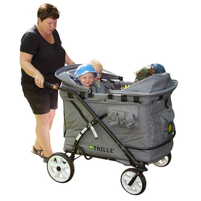 Barnvagn ABA Skol Trille Goliat För 4 Barn