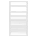 Skärm Jabo Modern 3 180x98 cm Vit