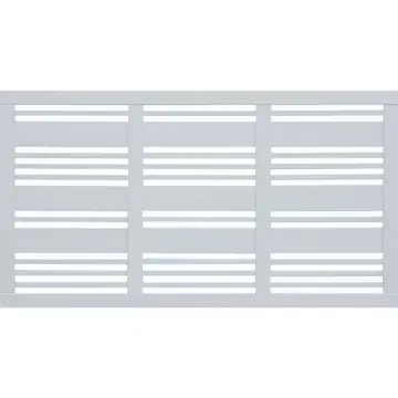 Skärm Jabo Modern 3 98x180 cm Vit