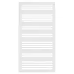 Skärm Jabo Modern 5 170x90 cm Vit