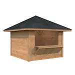 Kiosk Palmako Bianca 8,3 m2 Set 104