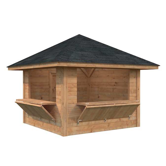 Kiosk Palmako Bianca 8,3 m2 Set 105