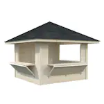 Kiosk Palmako Bianca 8,3 m2 Set 106