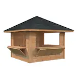 Kiosk Palmako Bianca 8,3 m2 Set 106