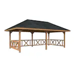 Paviljong Palmako Bianca 16,6 m2 Set 107