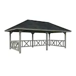 Paviljong Palmako Bianca 16,6 m2 Set 107