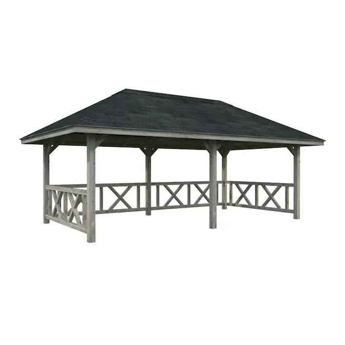 Paviljong Palmako Bianca 16,6 m2 Set 107