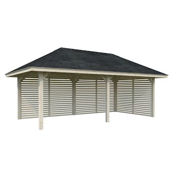 Paviljong Palmako Bianca 16,6 m2 Set 109
