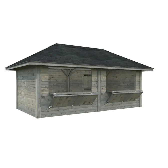 Kiosk Palmako Bianca 16,6 m2 Set 111