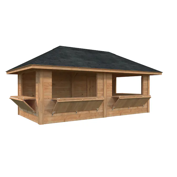 Kiosk Palmako Bianca 16,6 m2 Set 112