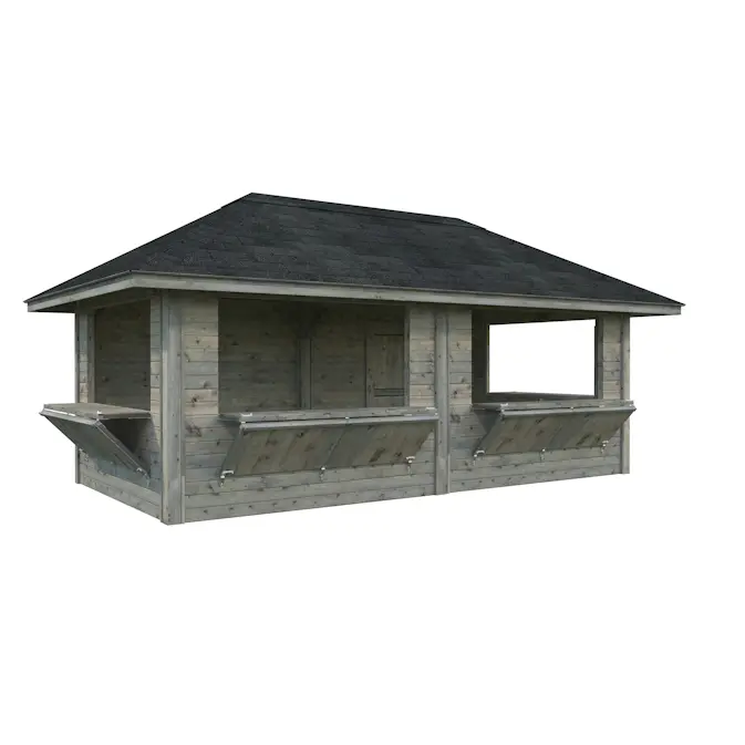 Kiosk Palmako Bianca 16,6 m2 Set 112