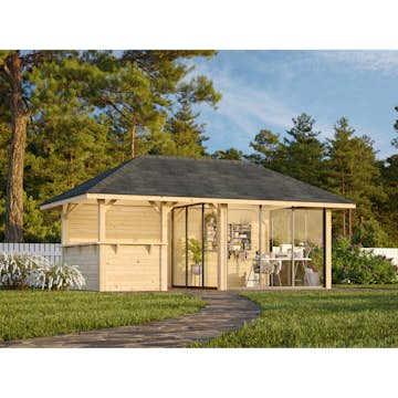 Uterum Palmako Bianca 16,6 m2 Set 208 Slide