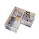 Uterum Palmako Lenna 24,9 m2 Set 712 Slide Plus