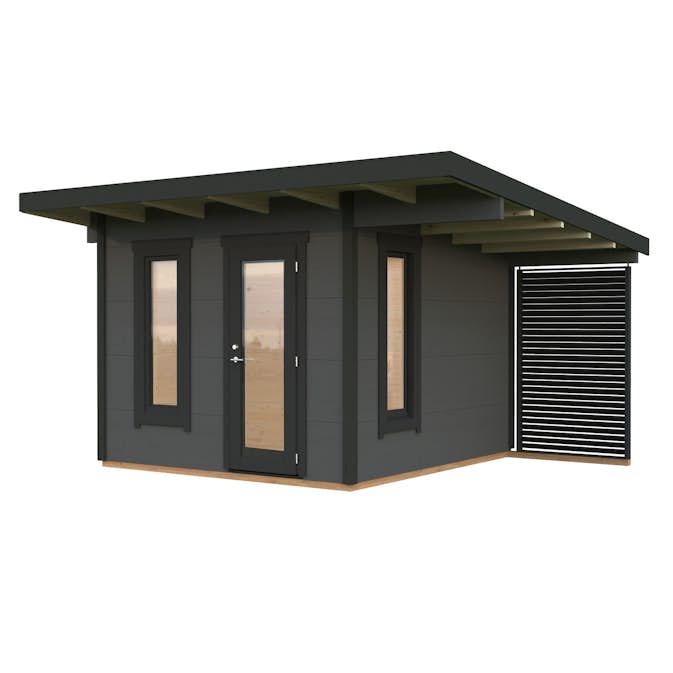 Trädgårdshus Palmako Grace 8,7+4,1 m2