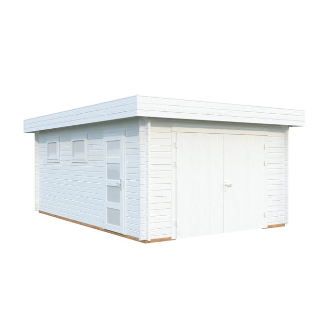 Garage Palmako Rasmus med Garagedörr 19,8 m2