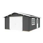 Garage Palmako Roger 23,9 m2 med Dörr