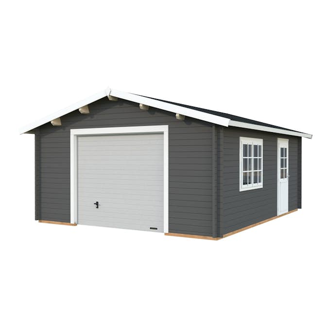 Garage Palmako Roger 23,9 m2 med Takskjutport