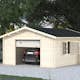 Garage Palmako Roger 23,9 m2 med Takskjutport