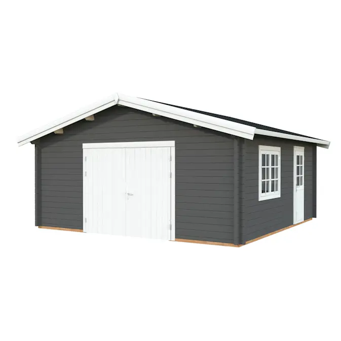 Garage Palmako Roger med Garagedörr 29,2 m2